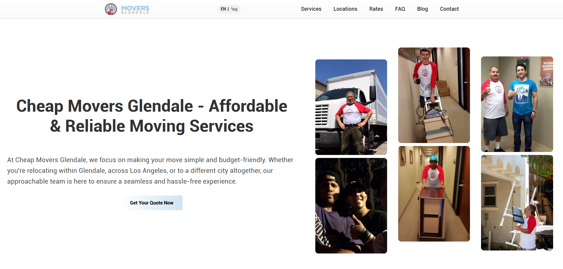 Cheap Movers Glendale